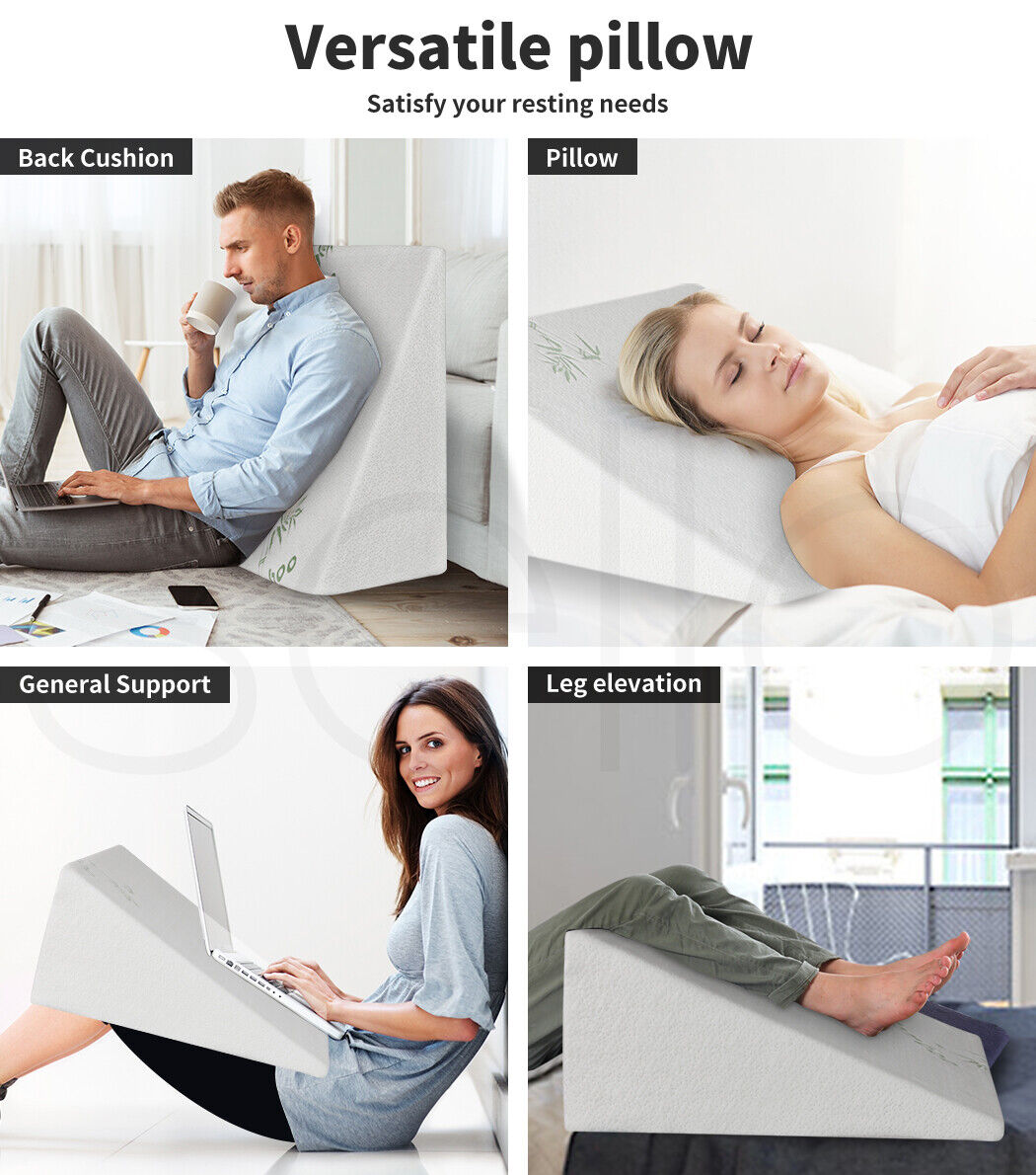 My Wedge Buddy Back Support Pillow